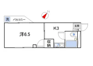 テレスコープ杉田【3階】の間取り