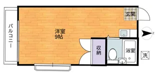 コーポ杉【2階】の間取り