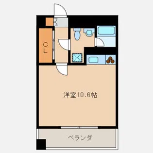E.POPULAR【8階】の間取り