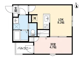 the CLASS(ザ クラス)【2階】の間取り