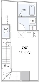 LaLa CUBE【2階】の間取り