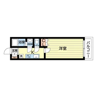 ウエストハイム吉川美南I【1階】の間取り