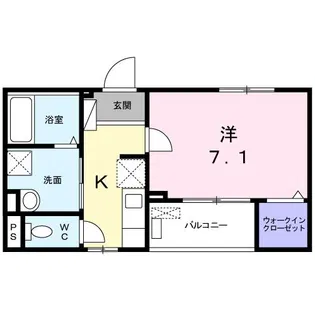パラッツォ プリート【2階】の間取り