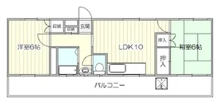 レオナマンション【3階】の間取り