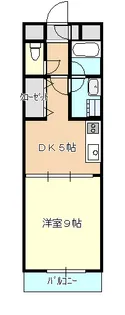 メゾンレッセフェール【3階】の間取り