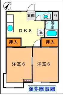 ファミール【2階】の間取り