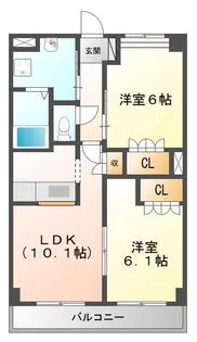 エルピスハイム A【1階】の間取り