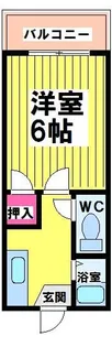 ナゴヤハイツ【1階】の間取り