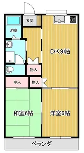 ベルハウス【2階】の間取り