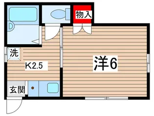ハイツアワーズ【1階】の間取り