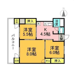 図景ヒルズ【4階】の間取り