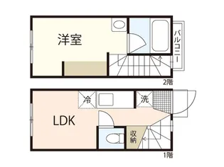 スピラーレ【1階】の間取り