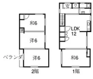 広島県東広島市西条町寺家【一戸建】の間取り