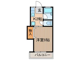 マルヨシコ-ポ22【2階】の間取り
