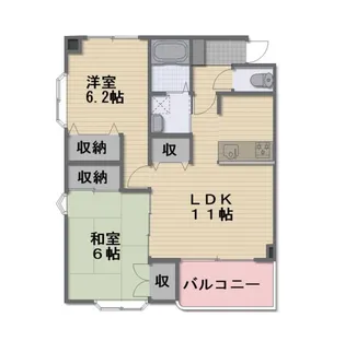 長野県長野市西和田1【マンション】の間取り