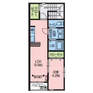 Arvo(アルボ)【2階】の間取り