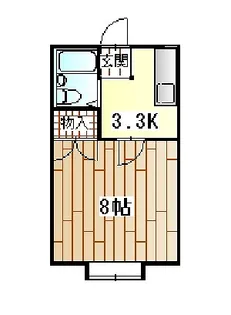 第1津村コーポ【2階】の間取り