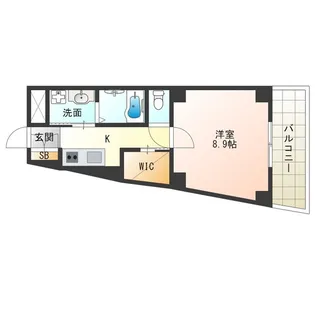 グランデュオM海老江【2階】の間取り