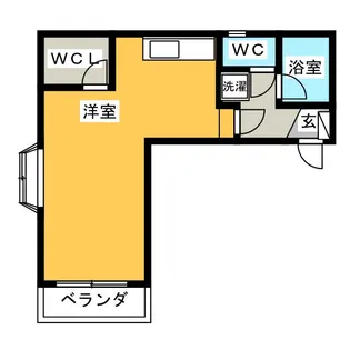 プチメゾンイナバ【2階】の間取り