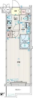 神奈川県川崎市中原区上小田中3【マンション】の間取り