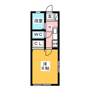 サン・ラピス壱番館【2階】の間取り