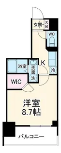 プレサンス栄ライズ【12階】の間取り