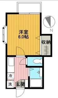 リヴェール仙川【1階】の間取り