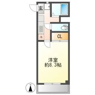 ドミ・ジュネス【3階】の間取り