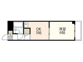 ライオンズマンション中山下【2階】の間取り