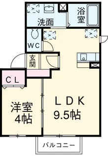 プラムツリー【1階】の間取り