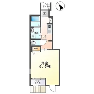 サンシャイン【1階】の間取り