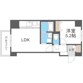 ゾネ医大キャンパス前【9階】の間取り