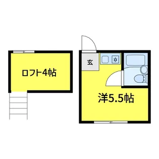 カルタス21駒沢【2階】の間取り
