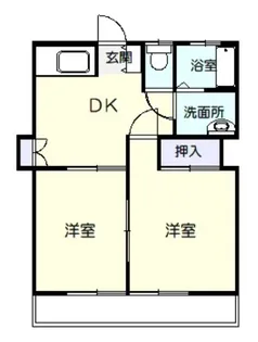 サンガーデン【2階】の間取り