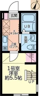 神奈川県綾瀬市大上6【アパート】の間取り