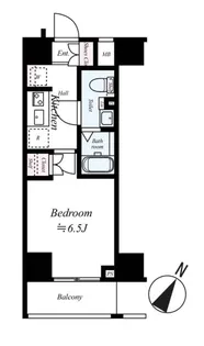 SQUARE CITY KAWASAKI【7階】の間取り