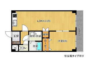 ハイム88E【2階】の間取り