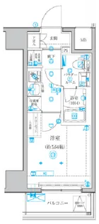 1Kの間取り画像