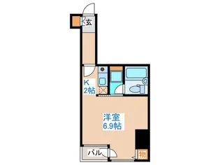 テック札幌【7階】の間取り
