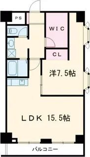 1SLDKの間取り画像