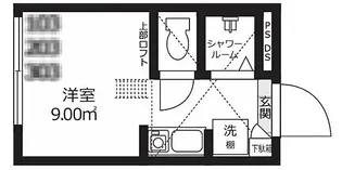 Nano上落合【2階】の間取り