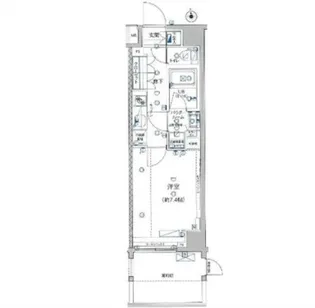 東京都板橋区高島平9【マンション】の間取り