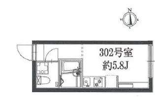 デザイアレジデンス三軒茶屋【3階】の間取り