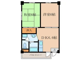 N・VILLAGE【4階】の間取り