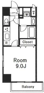 ベーカーハウス【6階】の間取り