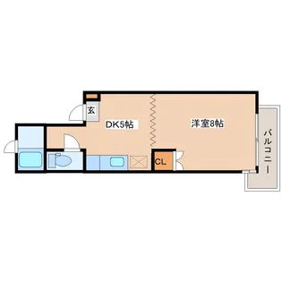 東照宮レジデンス【4階】の間取り