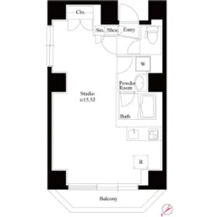 レジデンス1870【4階】の間取り