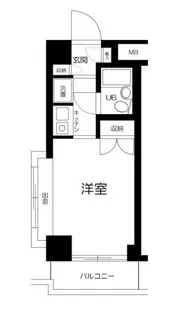 東京都新宿区中落合1【マンション】の間取り