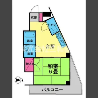 サンスプリング【3階】の間取り