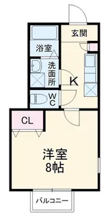 アムール モネ【1階】の間取り